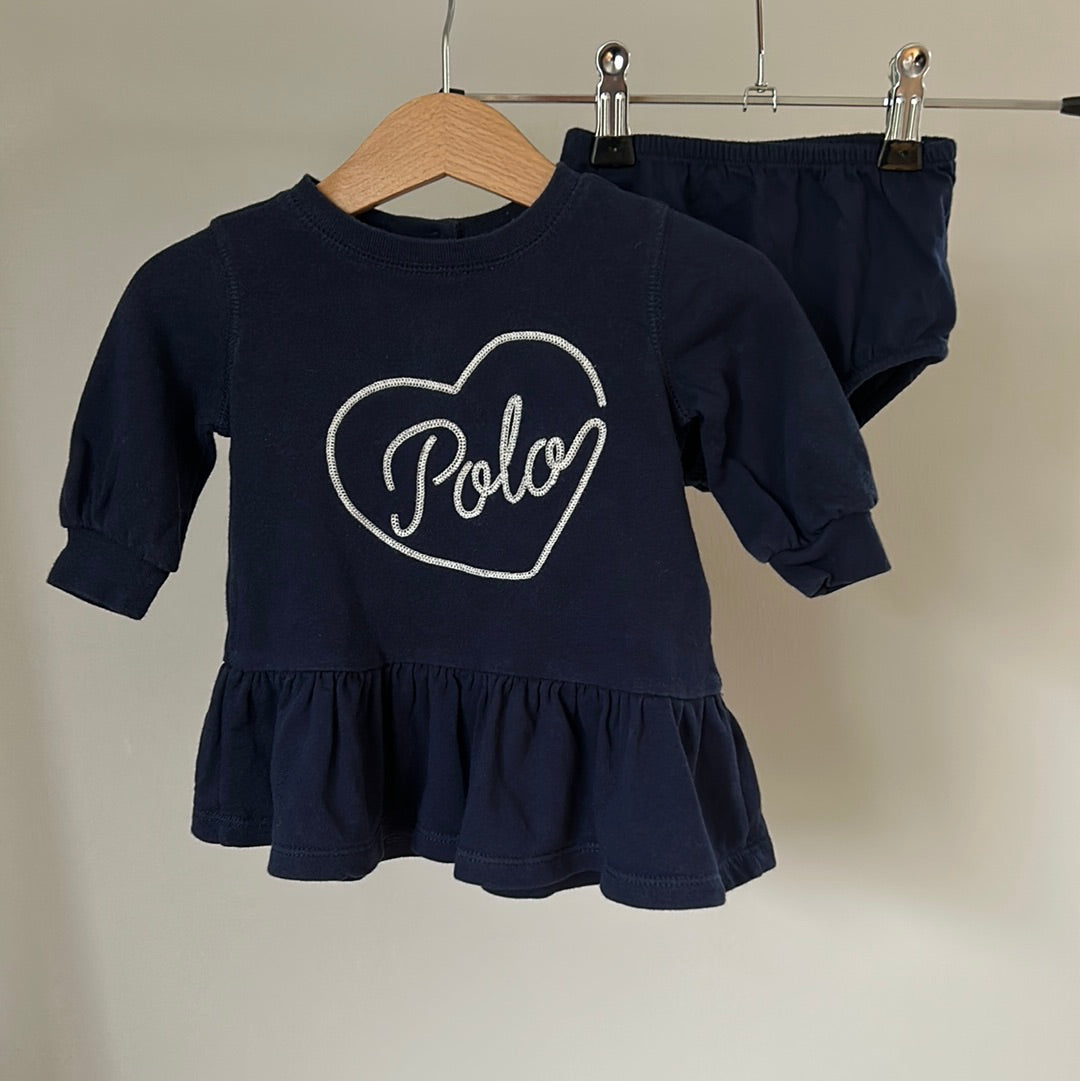 Kleid mit Windelhose - Gr. 62