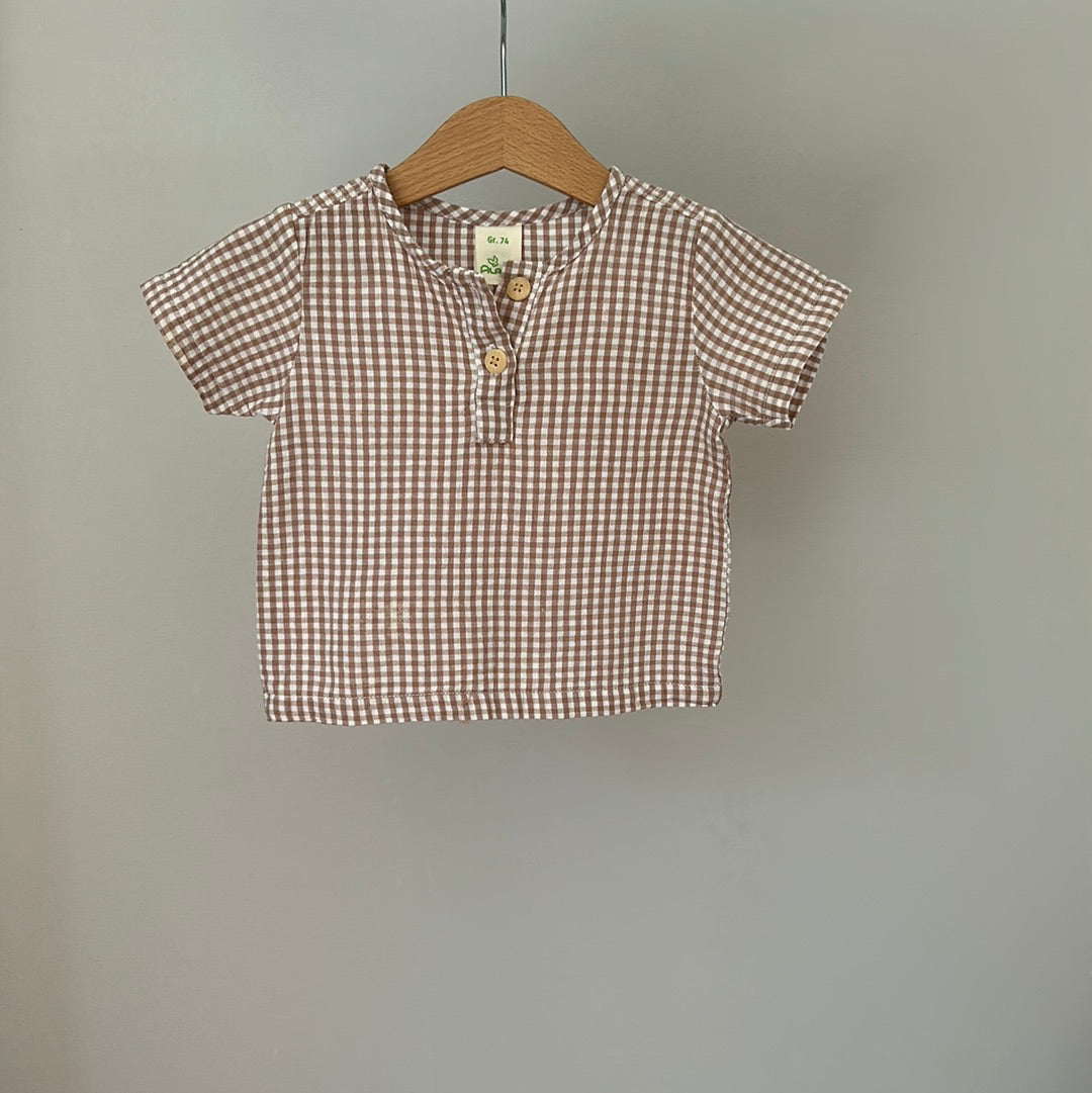 kurzärmlige Bluse -Gr. 74