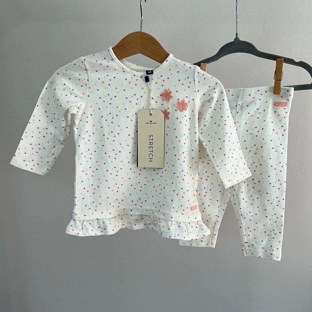 Tom Tailor Set aus Shirt + Leggings - Gr. 68