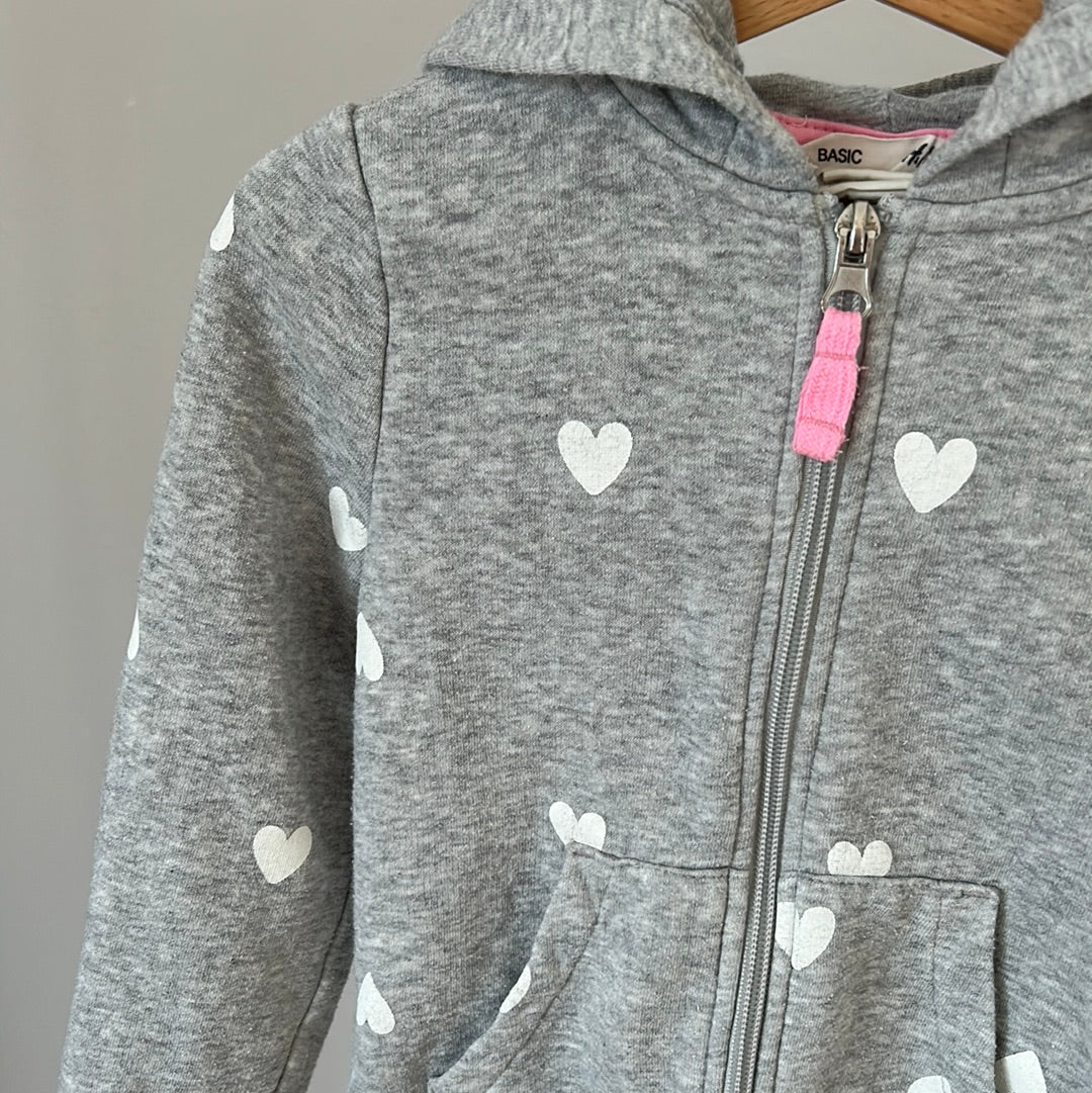 Sweatshirt Jacke - Gr. 110/116