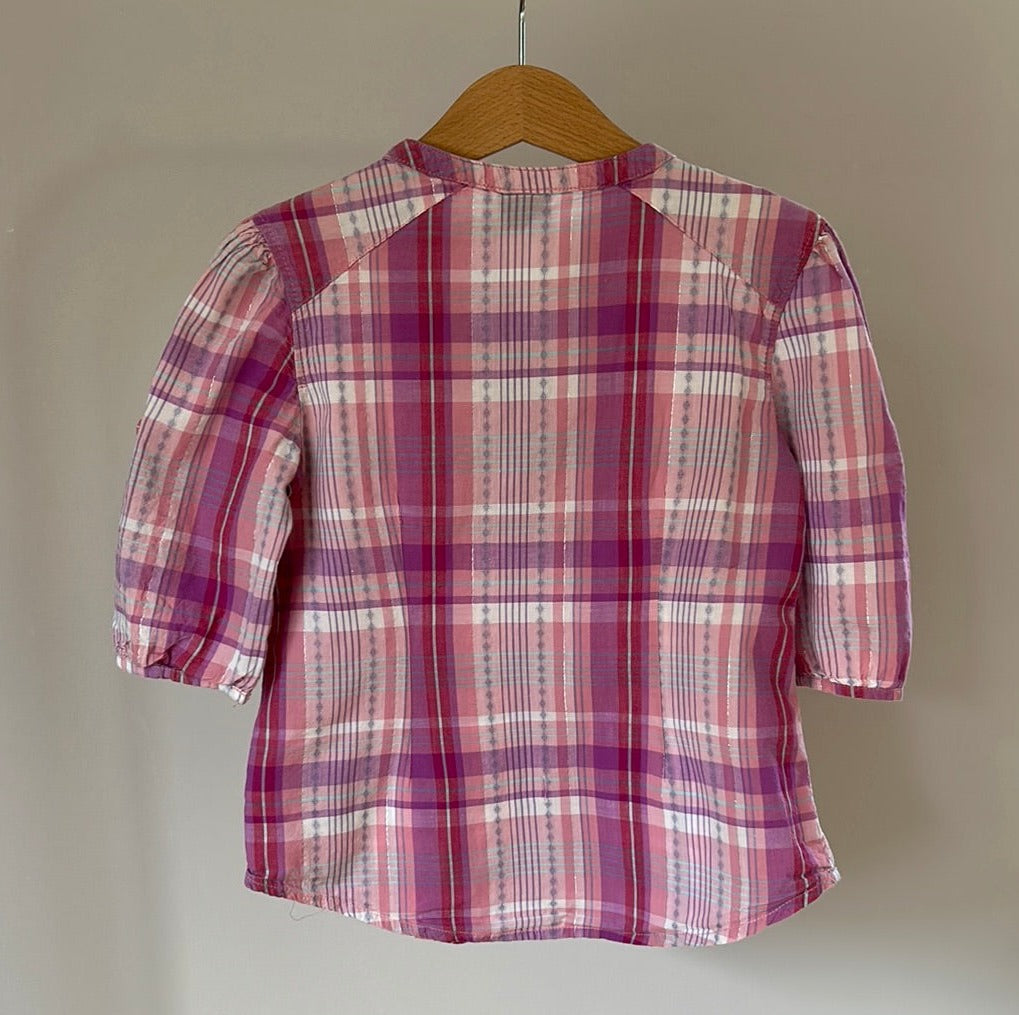 Bluse mit 3/4 Ärmeln - Gr. 116