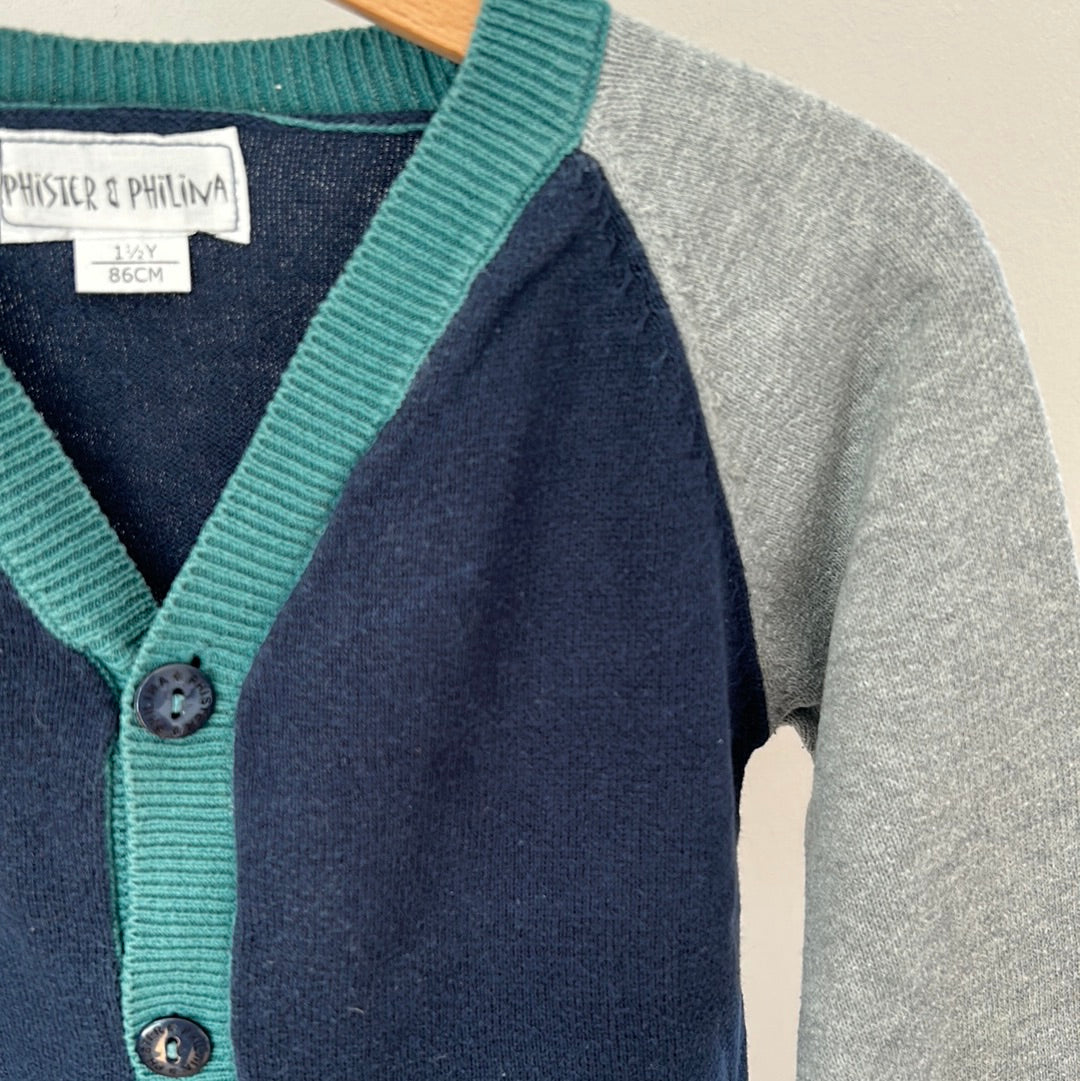 Strickjacke - Gr. 86