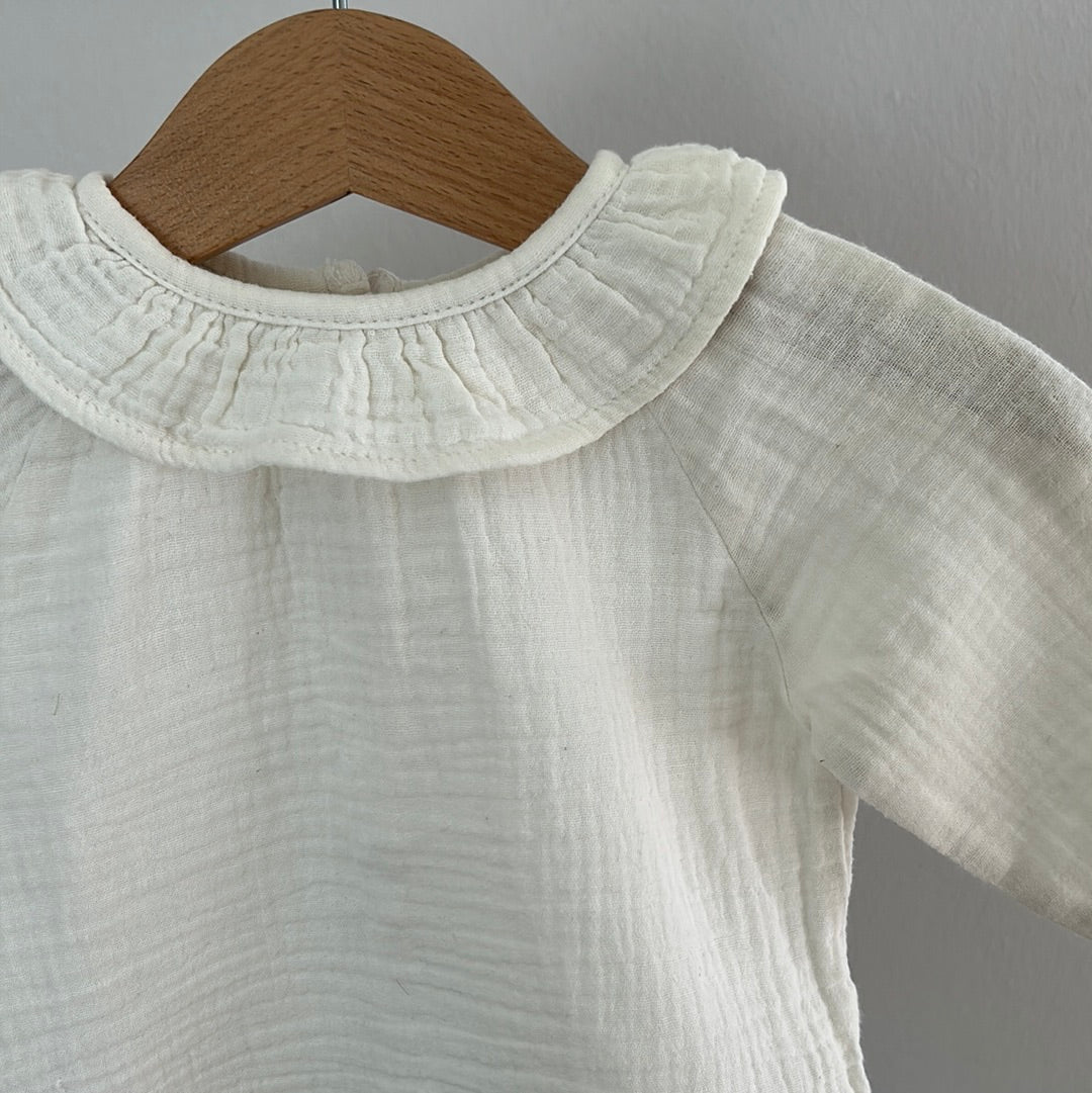 Musselin Bluse - Gr. 68