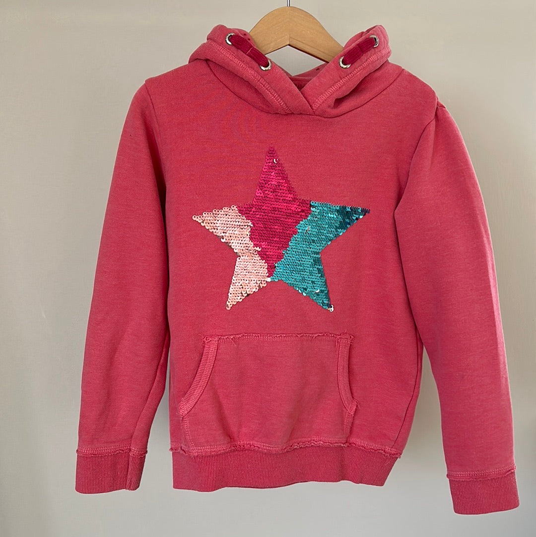 Sweatshirt mit Wende-Pailetten - Gr. 128/134