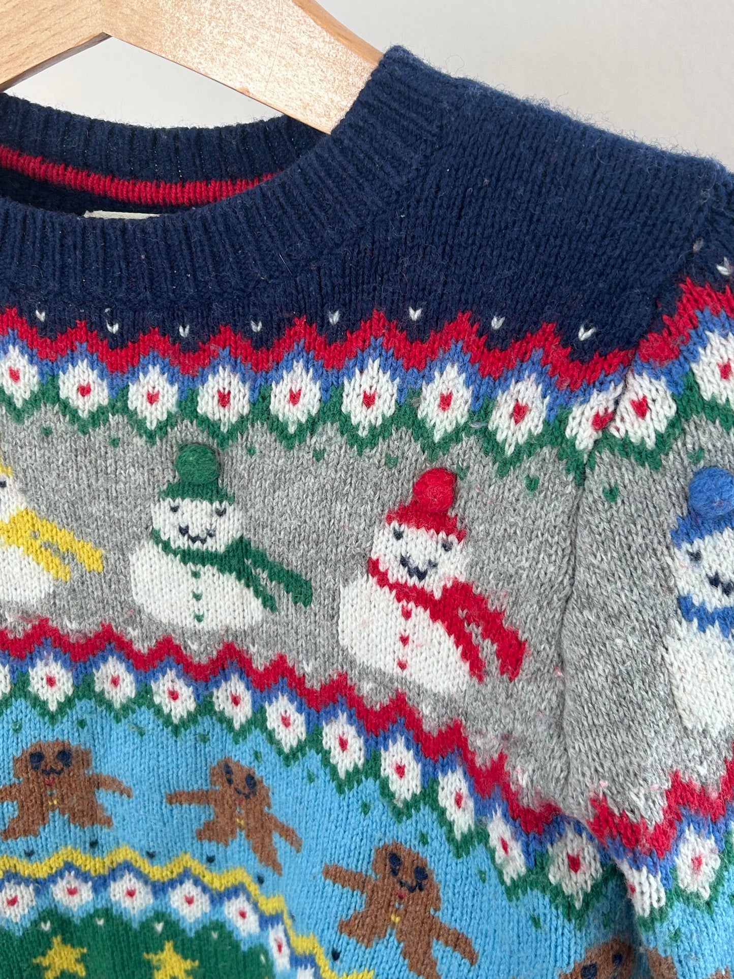 Mini Boden Wollpullover - Gr. 104