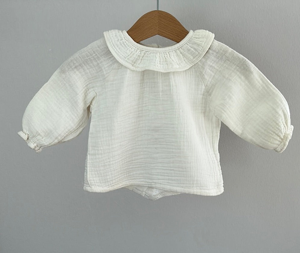 Musselin Bluse - Gr. 68