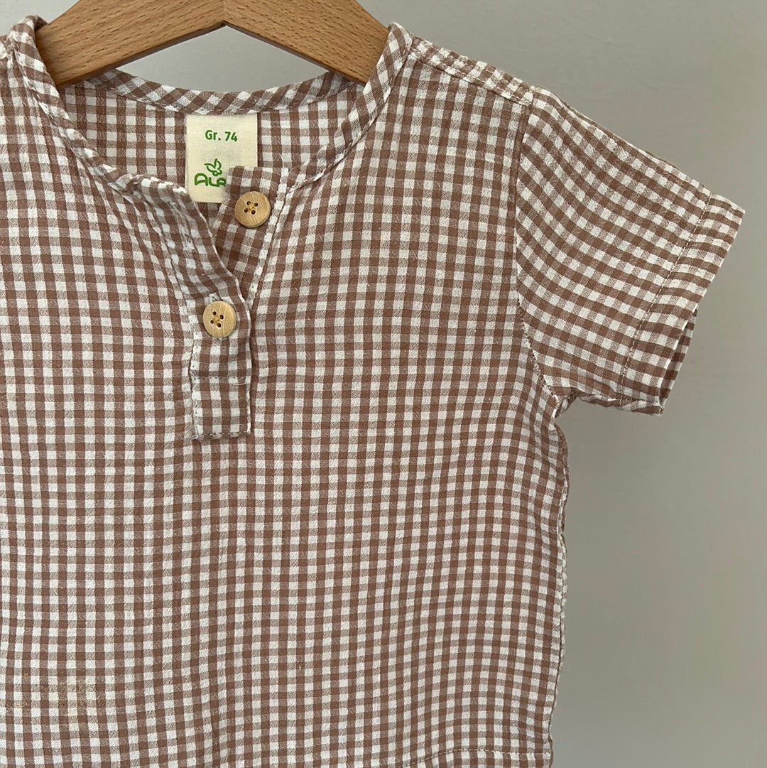 kurzärmlige Bluse -Gr. 74