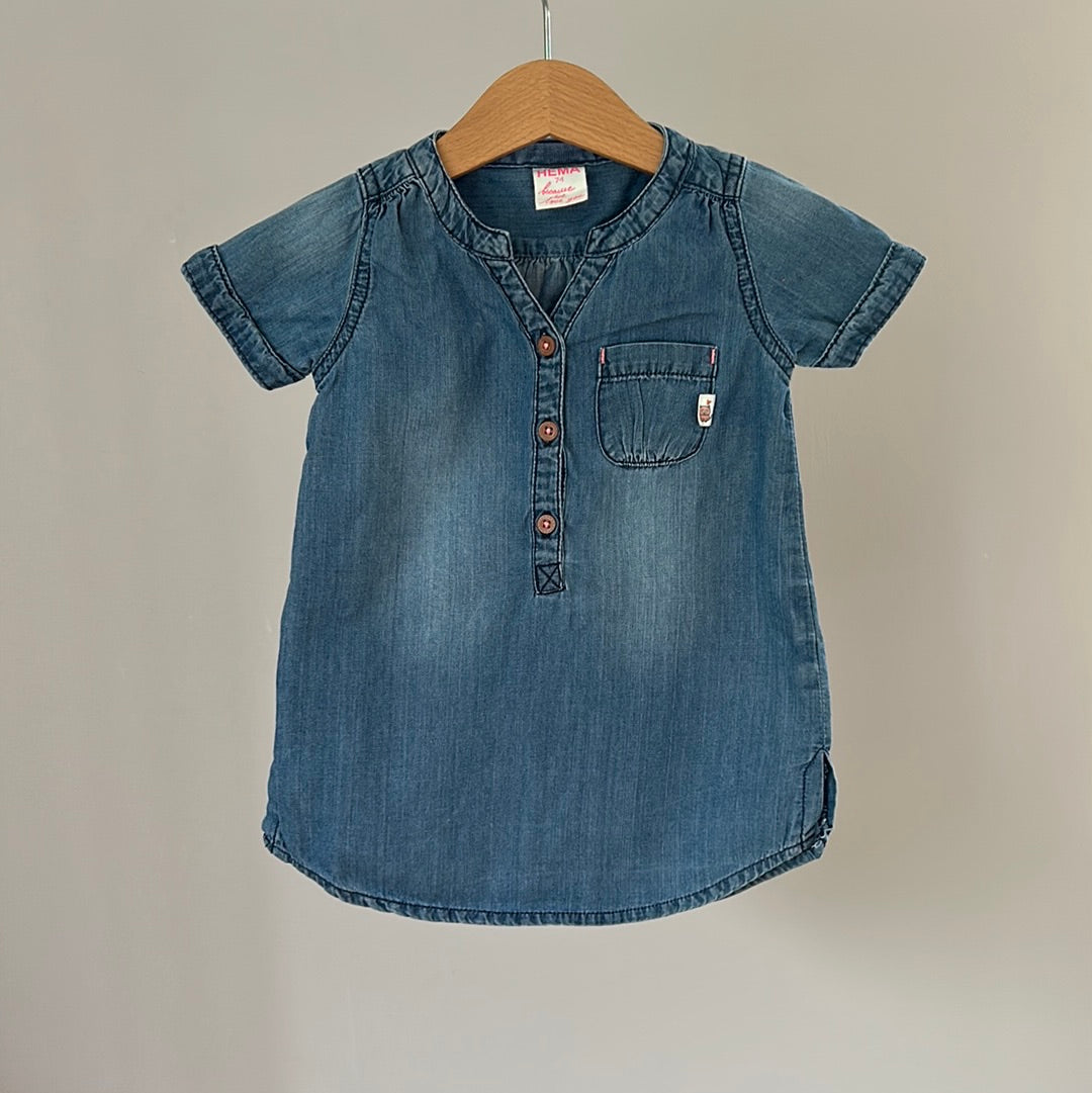 Jeanskleid - Gr. 74