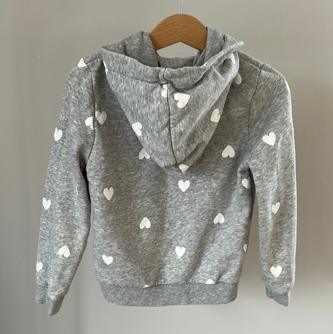 Sweatshirt Jacke - Gr. 110/116