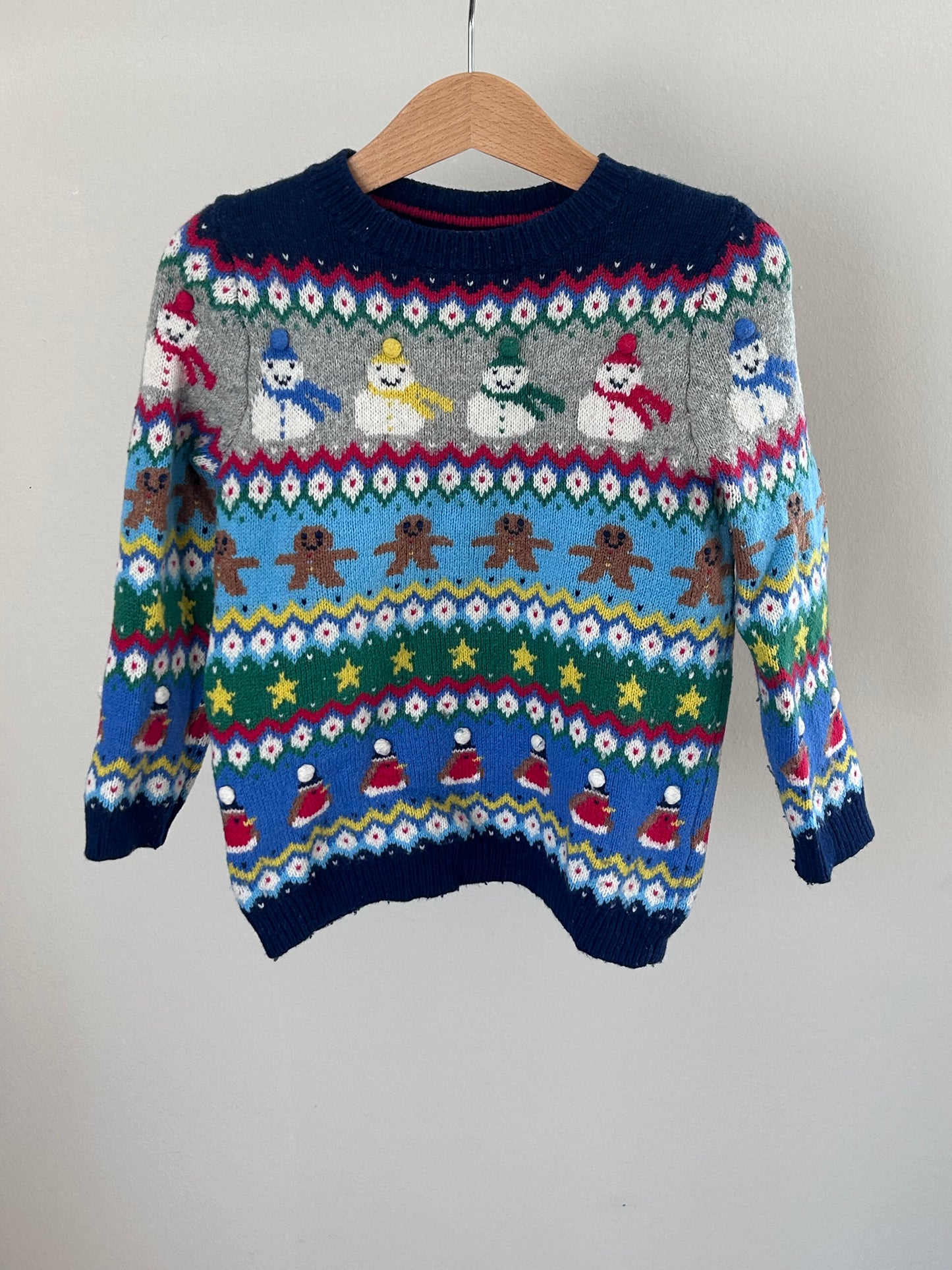 Mini Boden Wollpullover - Gr. 104