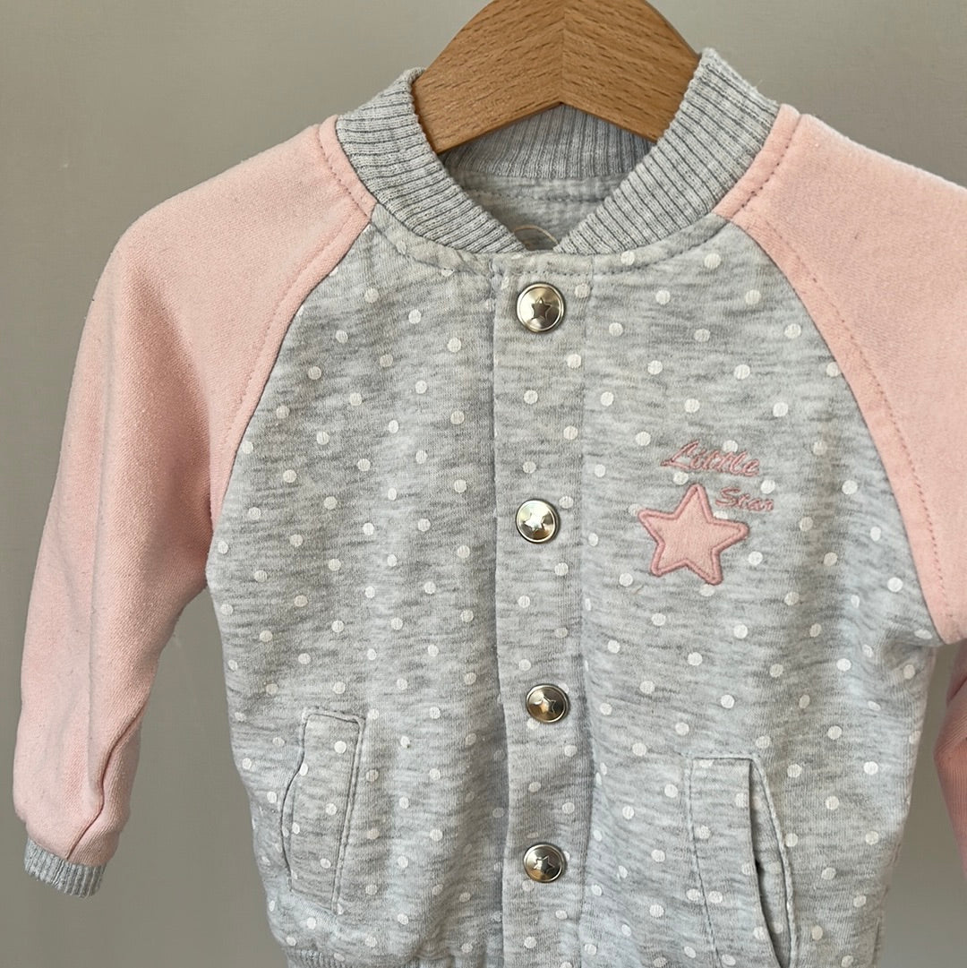 Baseball Sweatshirt Jacke - Gr. 92