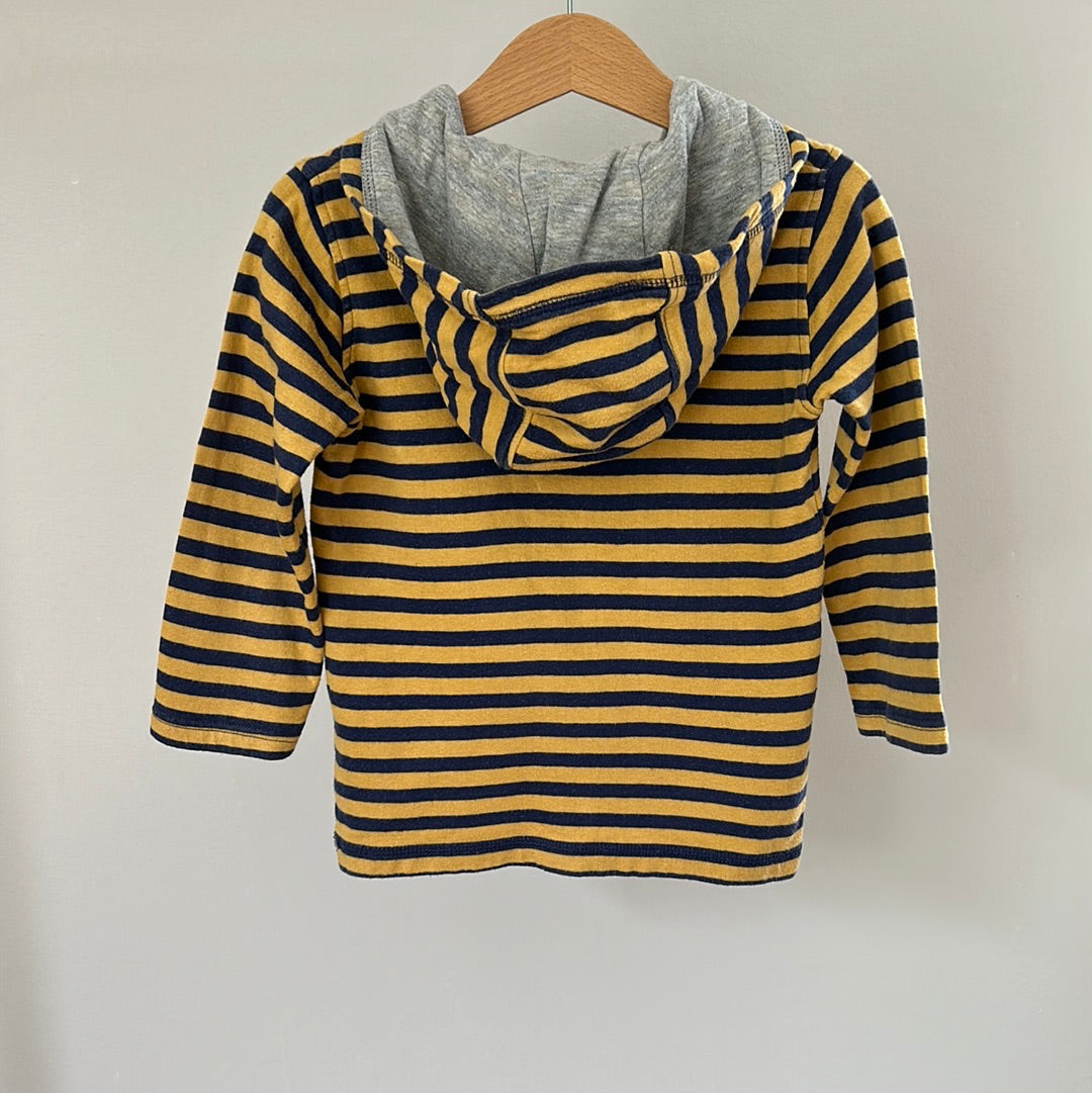 Shirt mit Kapuze - Gr. 92