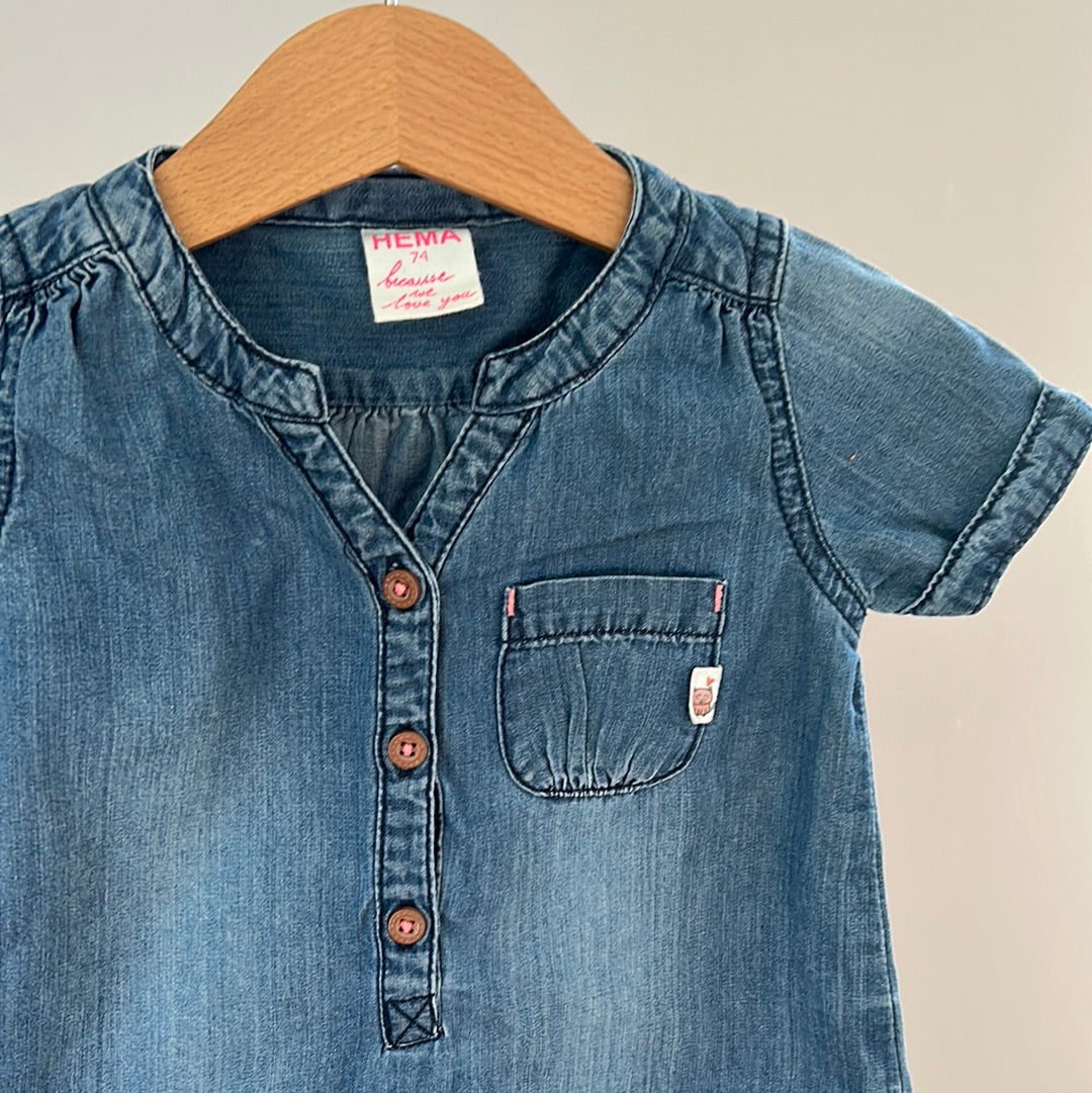 Jeanskleid - Gr. 74