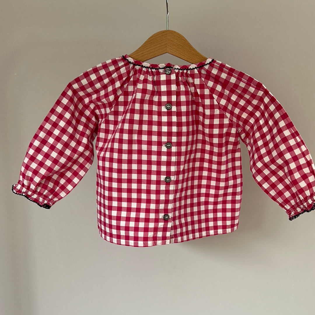 Petit Bateau Bluse - Gr. 80