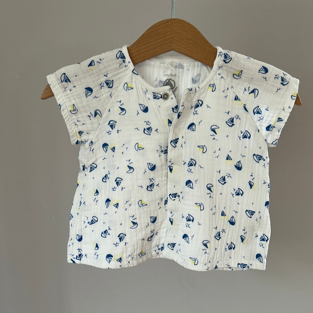 T-Shirt Musselin - Gr. 74