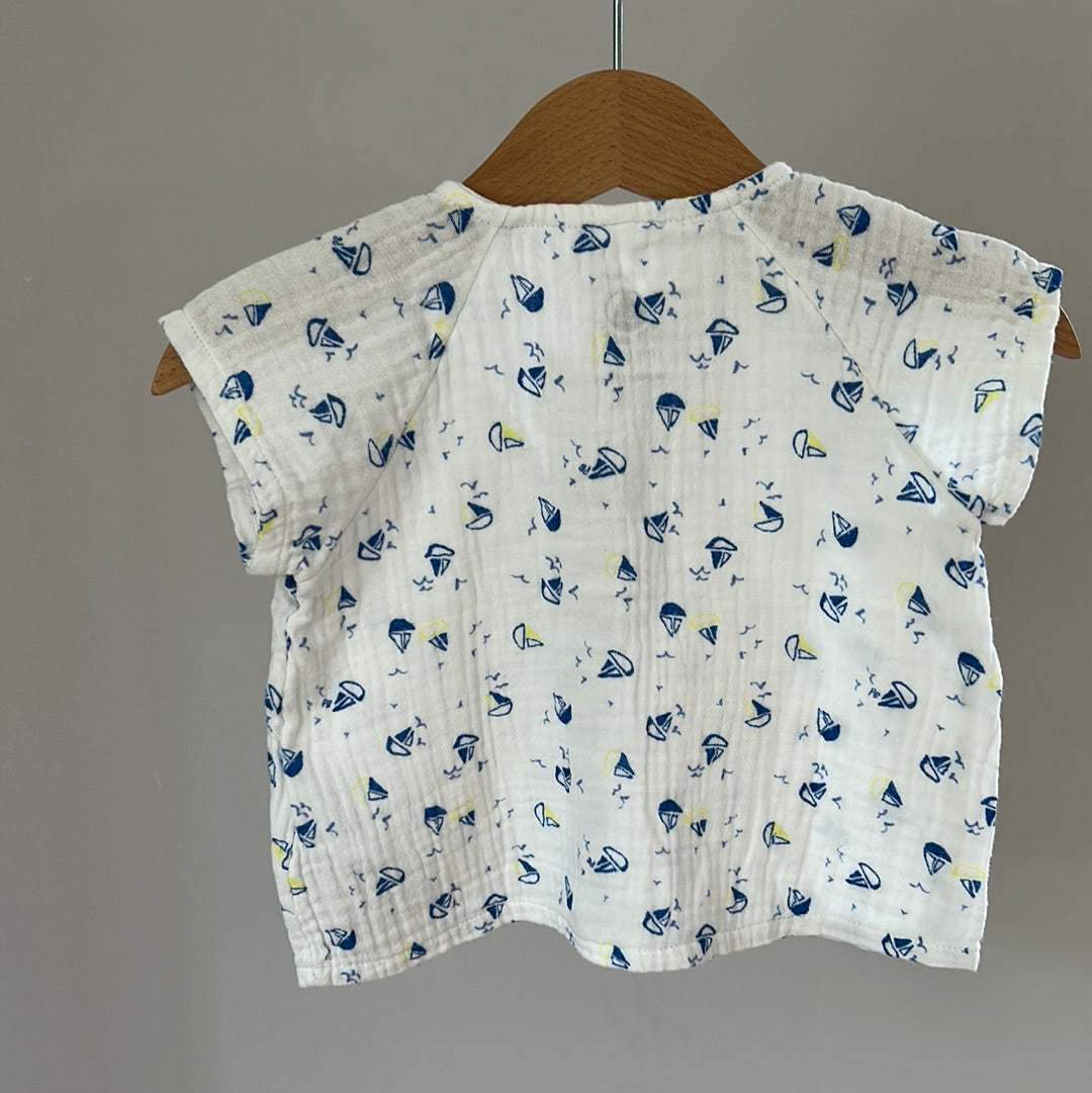 T-Shirt Musselin - Gr. 74