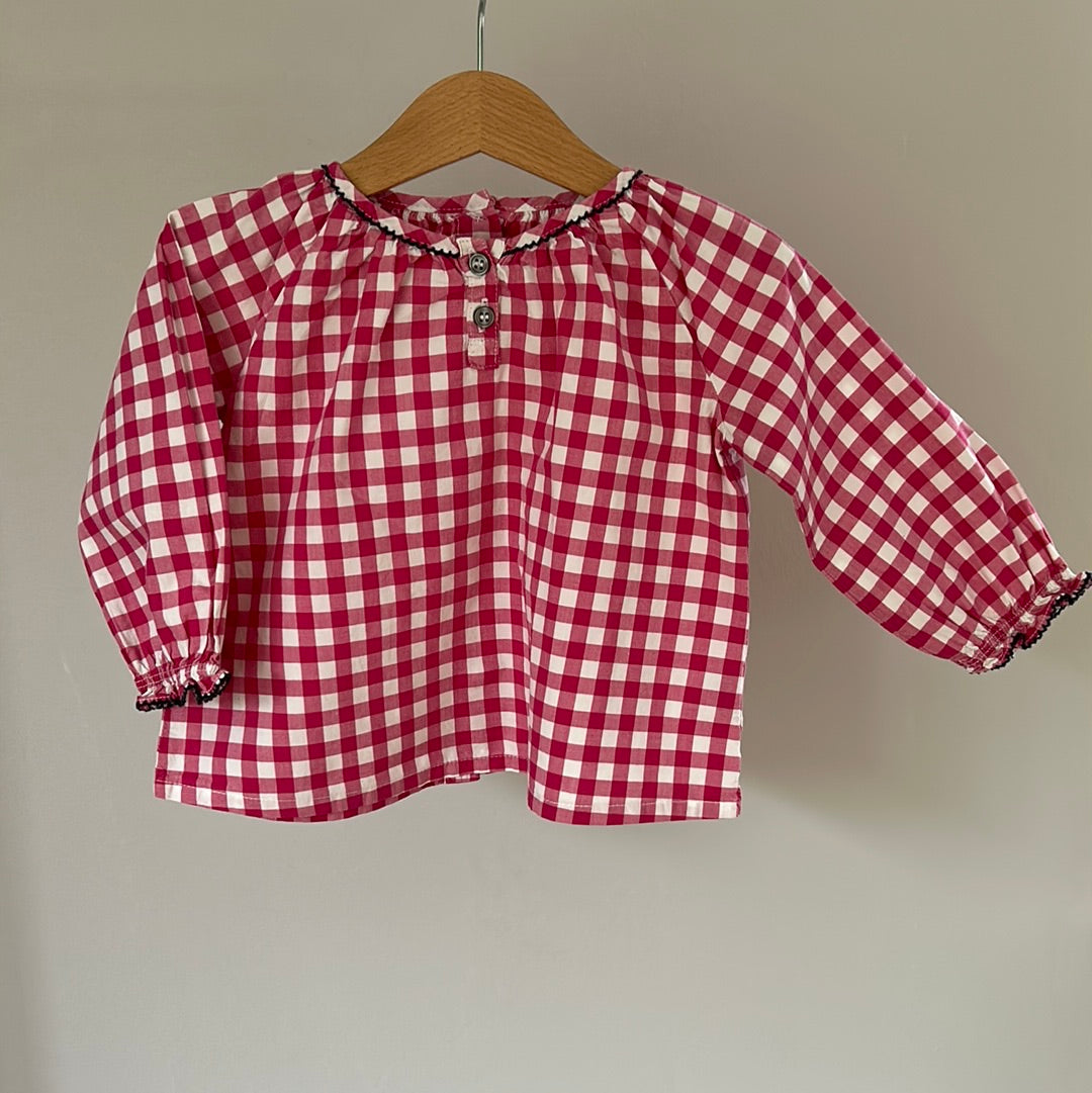 Petit Bateau Bluse - Gr. 80