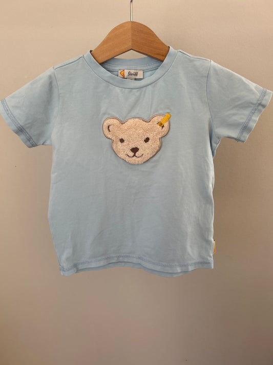 Steiff T-Shirt mit Quietsche-Teddy - Gr. 92