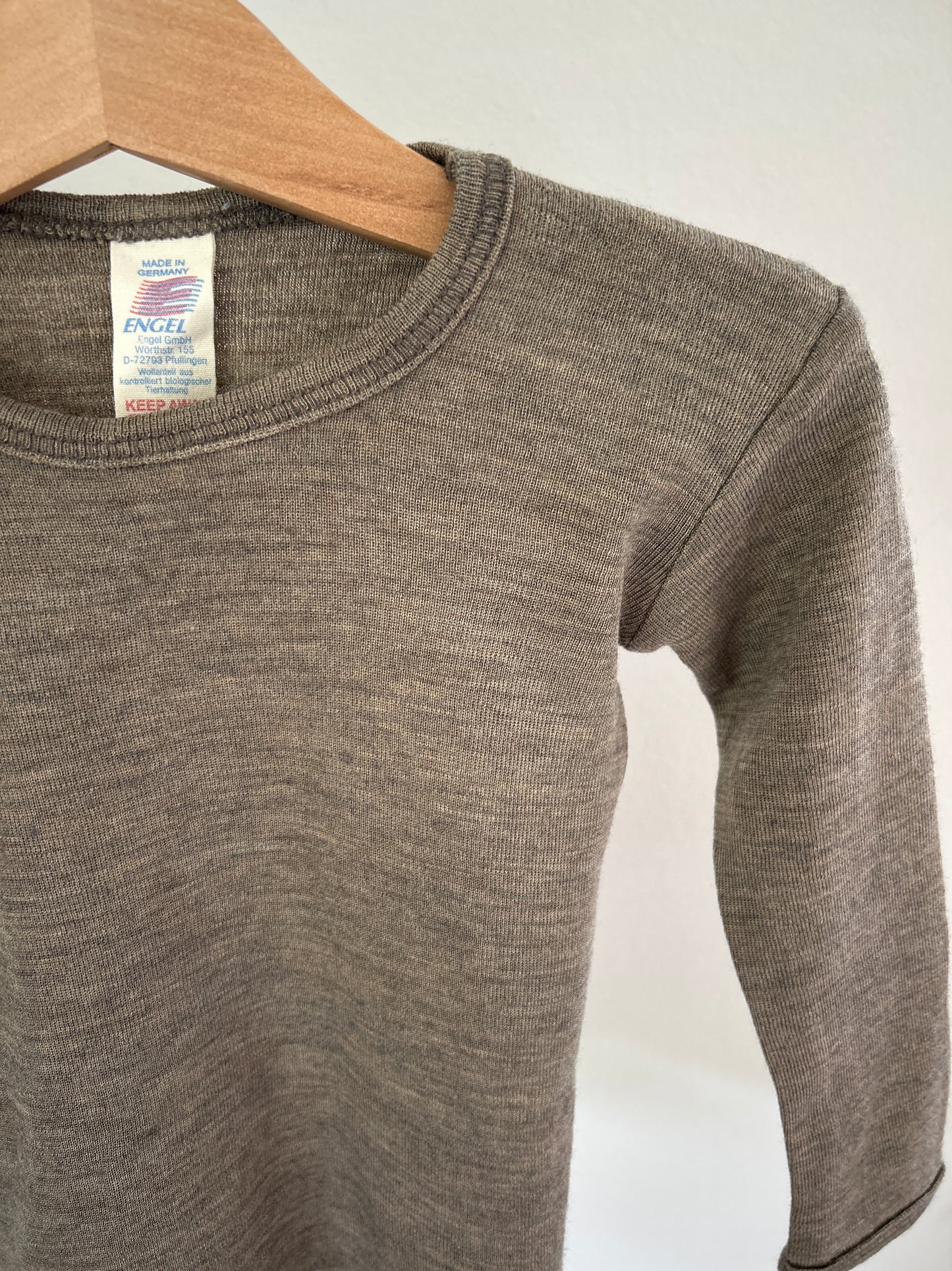 Engel Longsleeve Wolle/Seide - Gr. 92