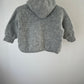 Engel Kapuzen-Jacke Schurwollfleece - Gr. 74/80