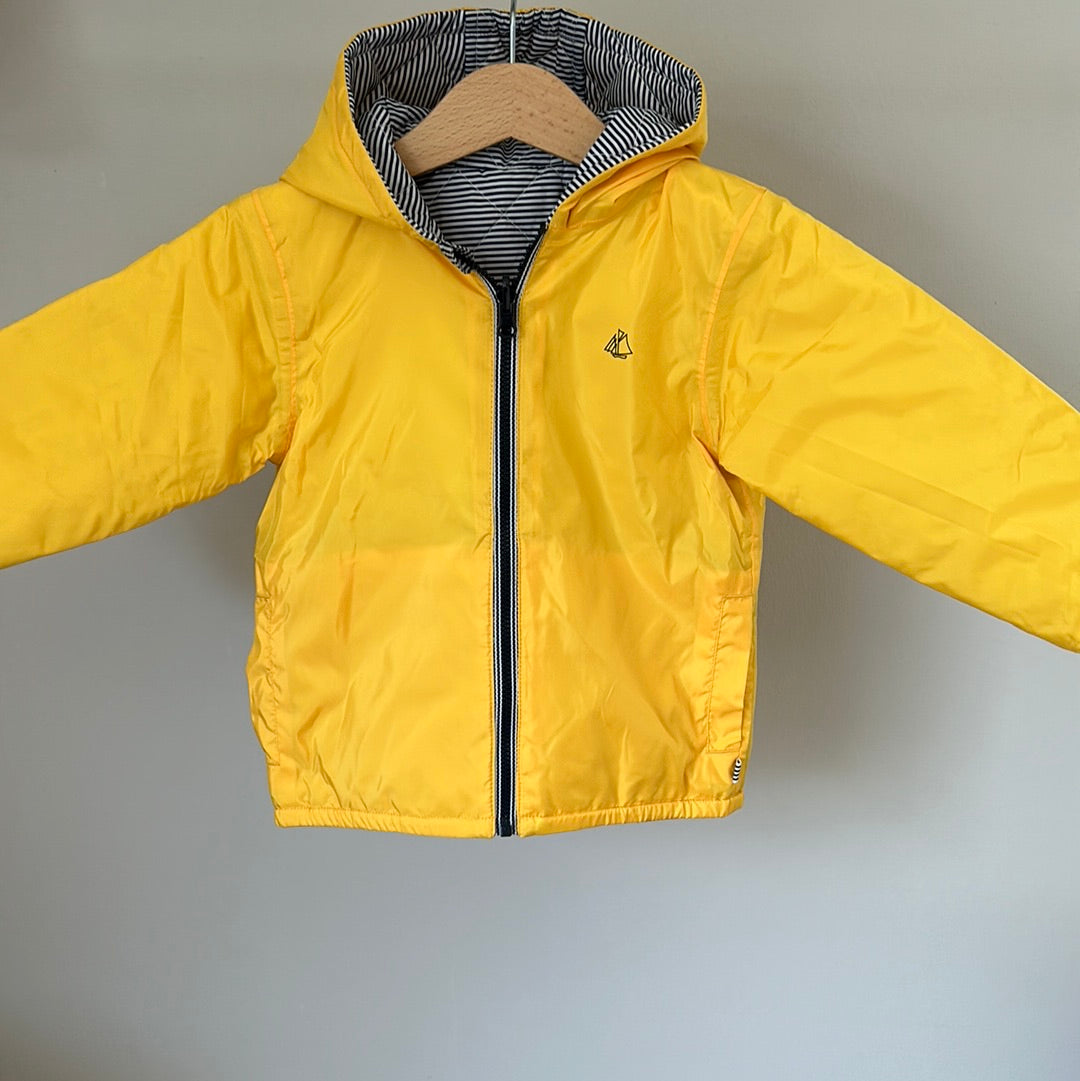 Petit Bateau Übergangsjacke mit Wendefunktion - Gr. 86